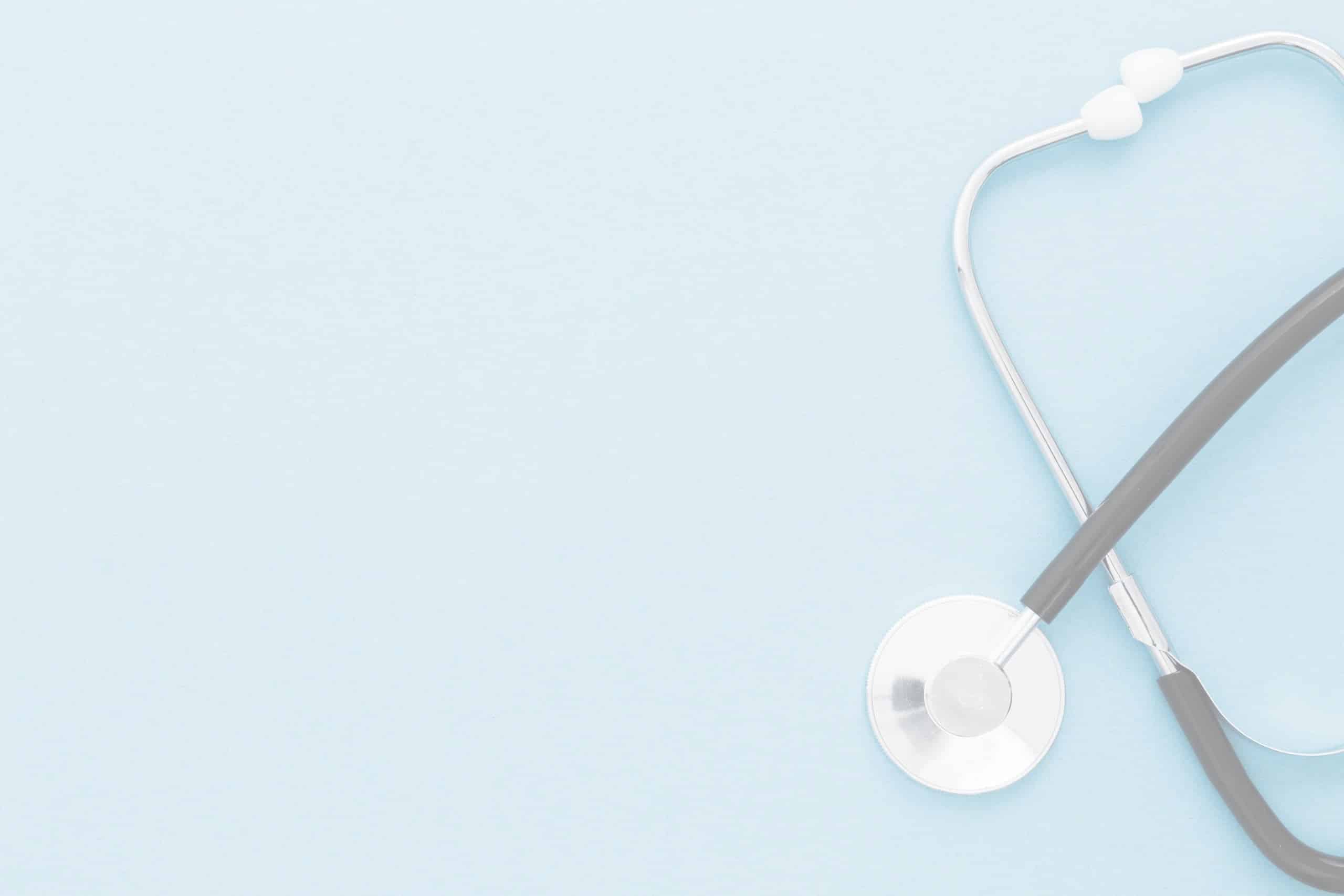 Stéthoscope bleu
